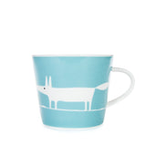 Scion Living - Keith Brymer Jones Collaboration Range - Mr Fox Ceramic Mug - Teal - 350ml