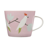 Scion Living - Keith Brymer Jones Collaboration Range - Love Birds Ceramic Mug - Peony - 350ml