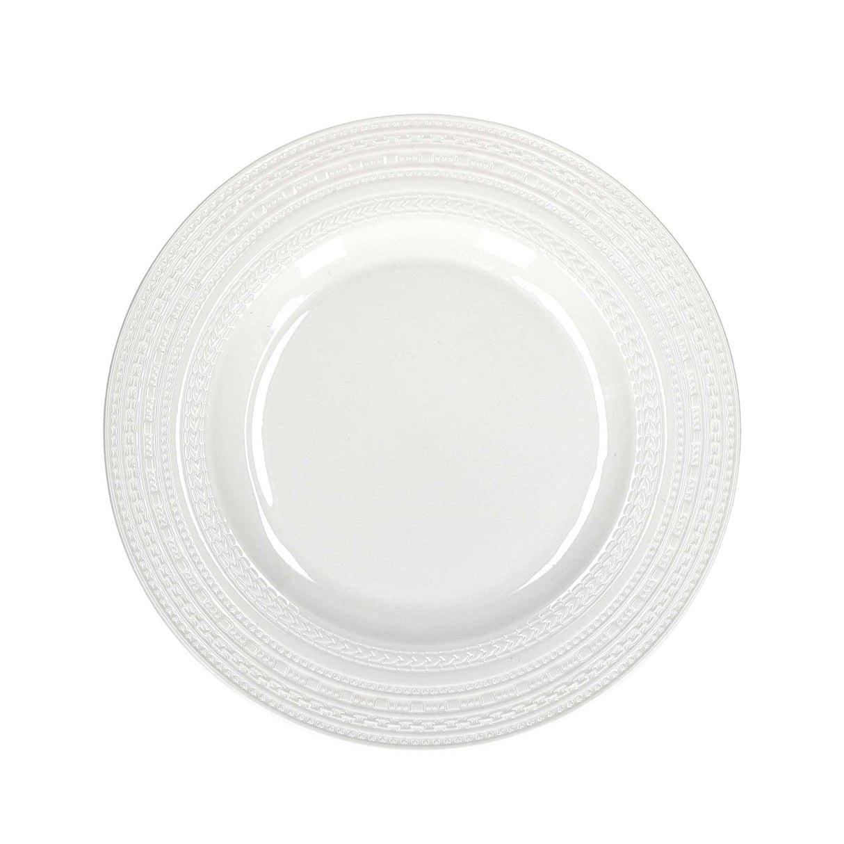 CASALE RIM DINNER PLATE 10.25
