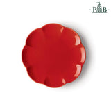 VILLADEIFIORI CAKE PLATE CM 19 RED