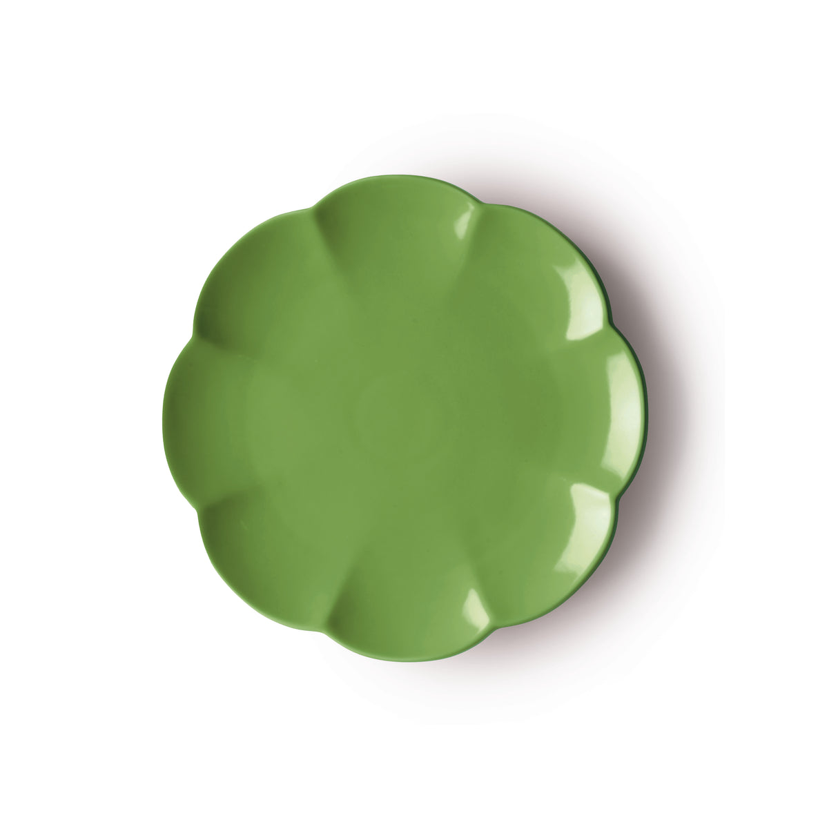 VILLADEIFIORI CAKE PLATE CM 19 GREEN