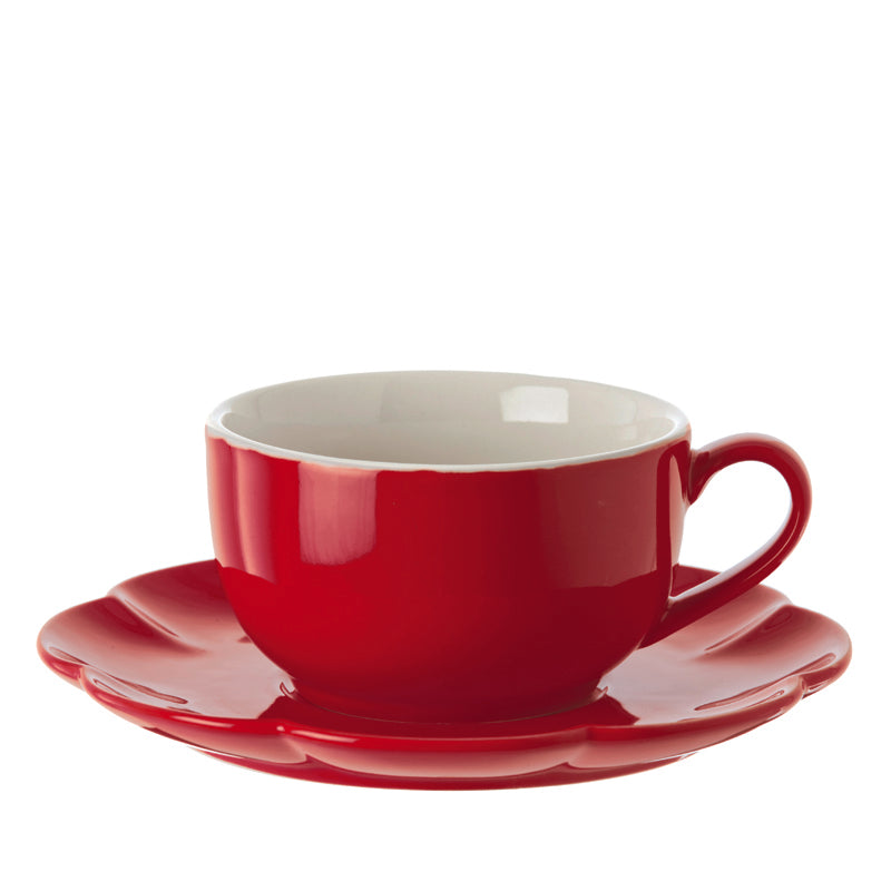 VILLADEIFIORI BREAKFAST CUP W/SCC420 RED