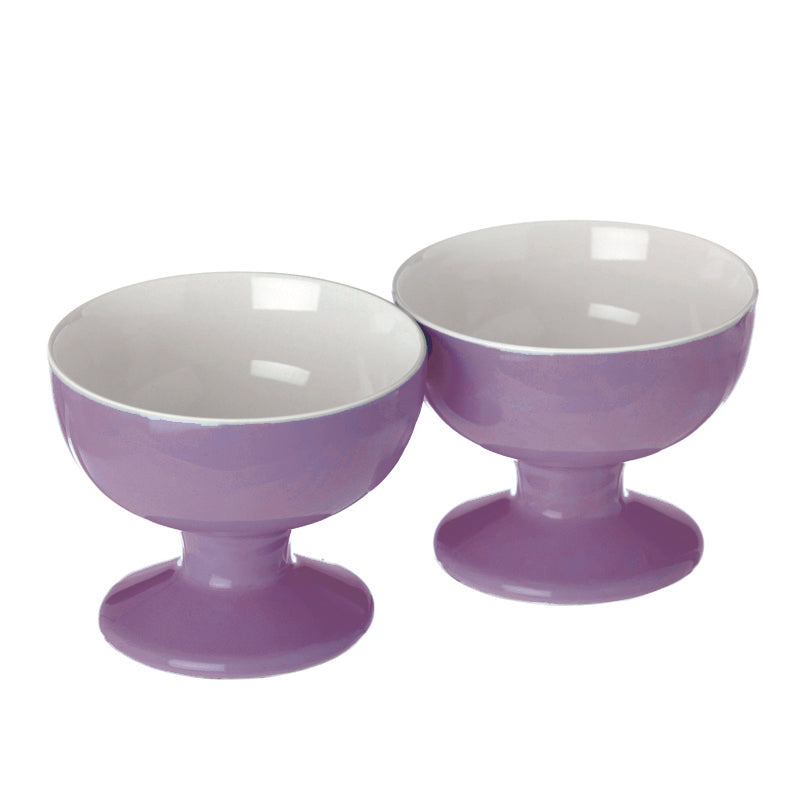 Convivio Set2 Footed Bowls D.9.5X7 Li Gb