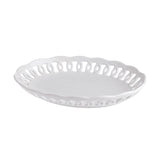 FIRENZE Carved Oval Plate 20cm