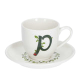 SOLOTUA COFFEE CUP W/S 'P' 3 OZ GB