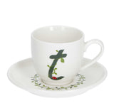SOLOTUA COFFEE CUP W/S 'T' 3 OZ GB