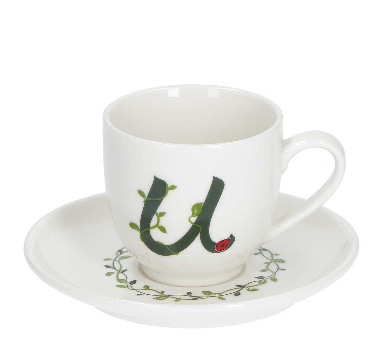 SOLOTUA COFFEE CUP W/S 'U' 3 OZ GB