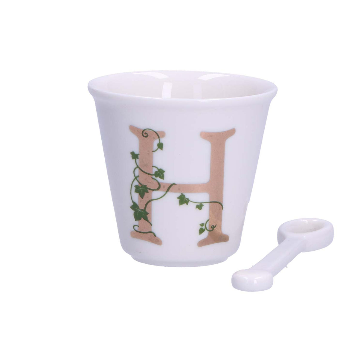 UNICO CUP 'H' W/O HANDLE W/SPOON 75 ccGB