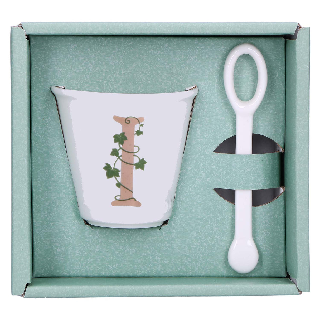 UNICO CUP 'I' W/O HANDLE W/SPOON 75 ccGB