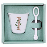 UNICO CUP 'I' W/O HANDLE W/SPOON 75 ccGB