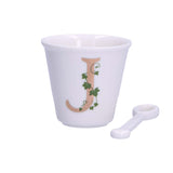 UNICO CUP 'J' W/O HANDLE W/SPOON 75 ccGB