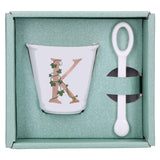 UNICO CUP 'K' W/O HANDLE W/SPOON 75 ccGB