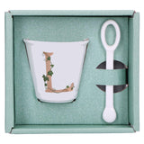 UNICO CUP 'L' W/O HANDLE W/SPOON 75 ccGB