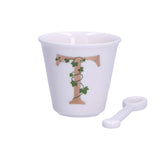 UNICO CUP 'T' W/O HANDLE W/SPOON 75 ccGB