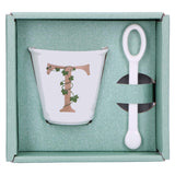 UNICO CUP 'T' W/O HANDLE W/SPOON 75 ccGB