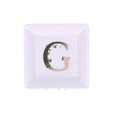 ADORATO SQUARE PLATE 'G' 10X10 cm GB