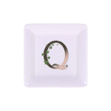 ADORATO SQUARE PLATE 'Q' 10X10 cm GB