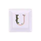 ADORATO SQUARE PLATE 'U' 10X10 cm GB