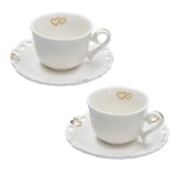 VALENTINO ORO SET 2 COFFEE CUPS W/S GB