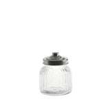 TUSC. RIBB.GLASS CONT.4.25X4.75 20OZ GB