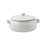 SAPORI CASSEROLE D22XH10 5 CM W/L WH. GB