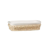 WICKER FOR ANGHIARI BAKING DISHcm26x15