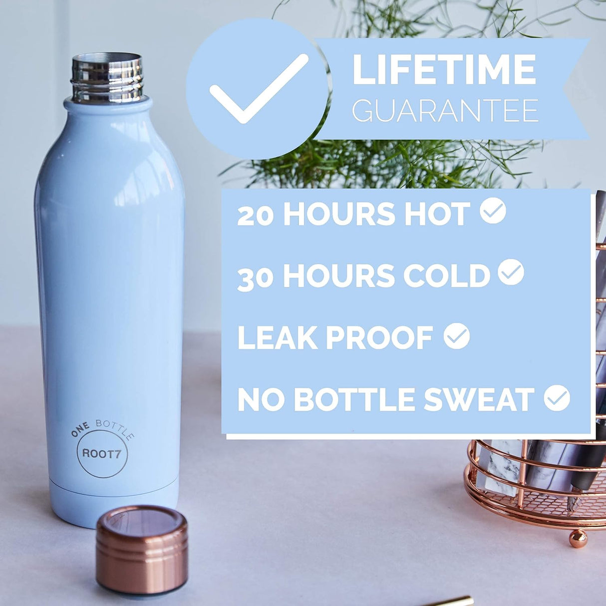 One Bottle Duck Egg Blue 500ml