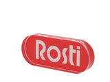 Rosti logo block Acrylic