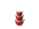NEW Margrethe Mini bowl set 0.25 + 0.5 + 0.75 L Red