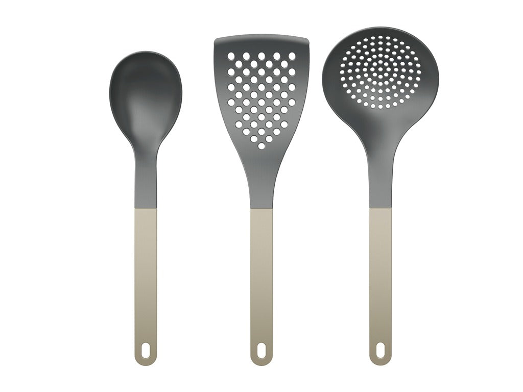 Kitchen utensil set 2 NEW Optima 3 pcs Humus Nylon