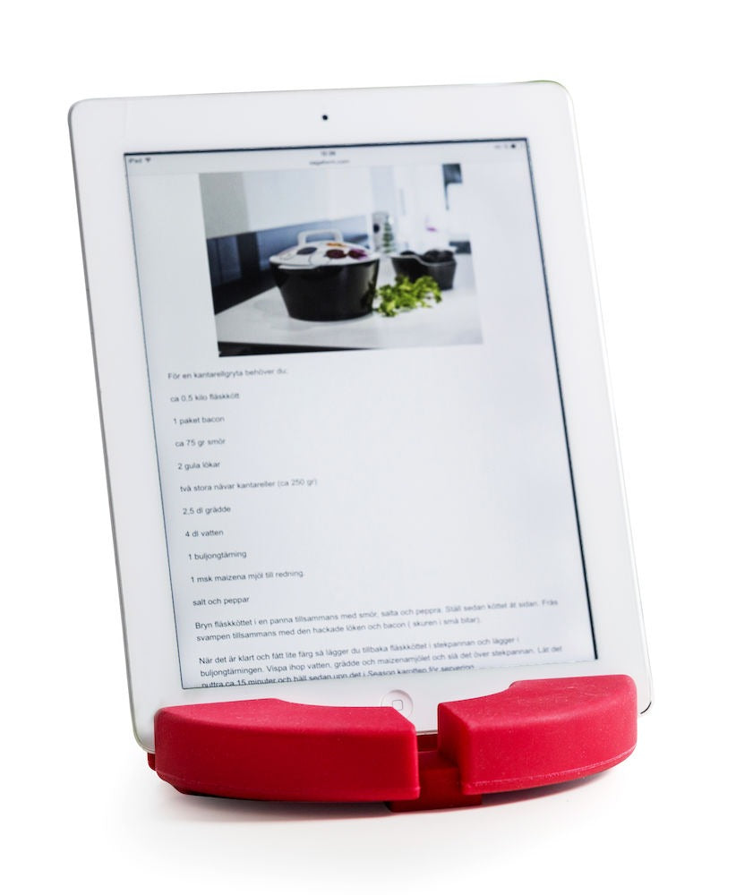 Cook?n read trivet/stand for tablet  red