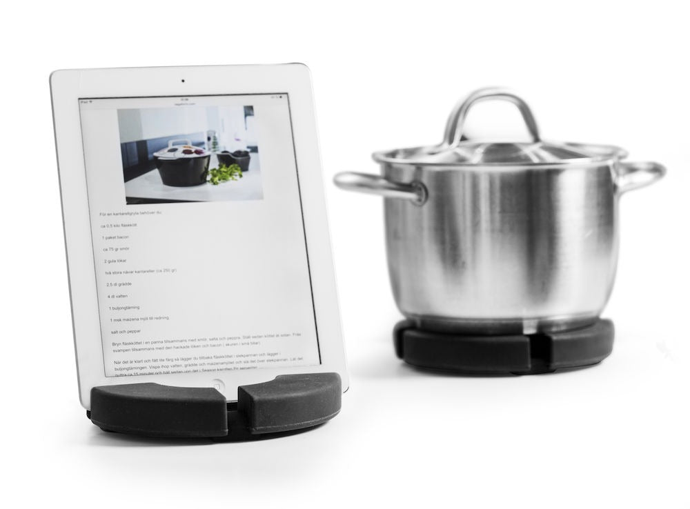 Cook n read trivet/stand for tablet  grey
