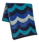 Wave beach towel
