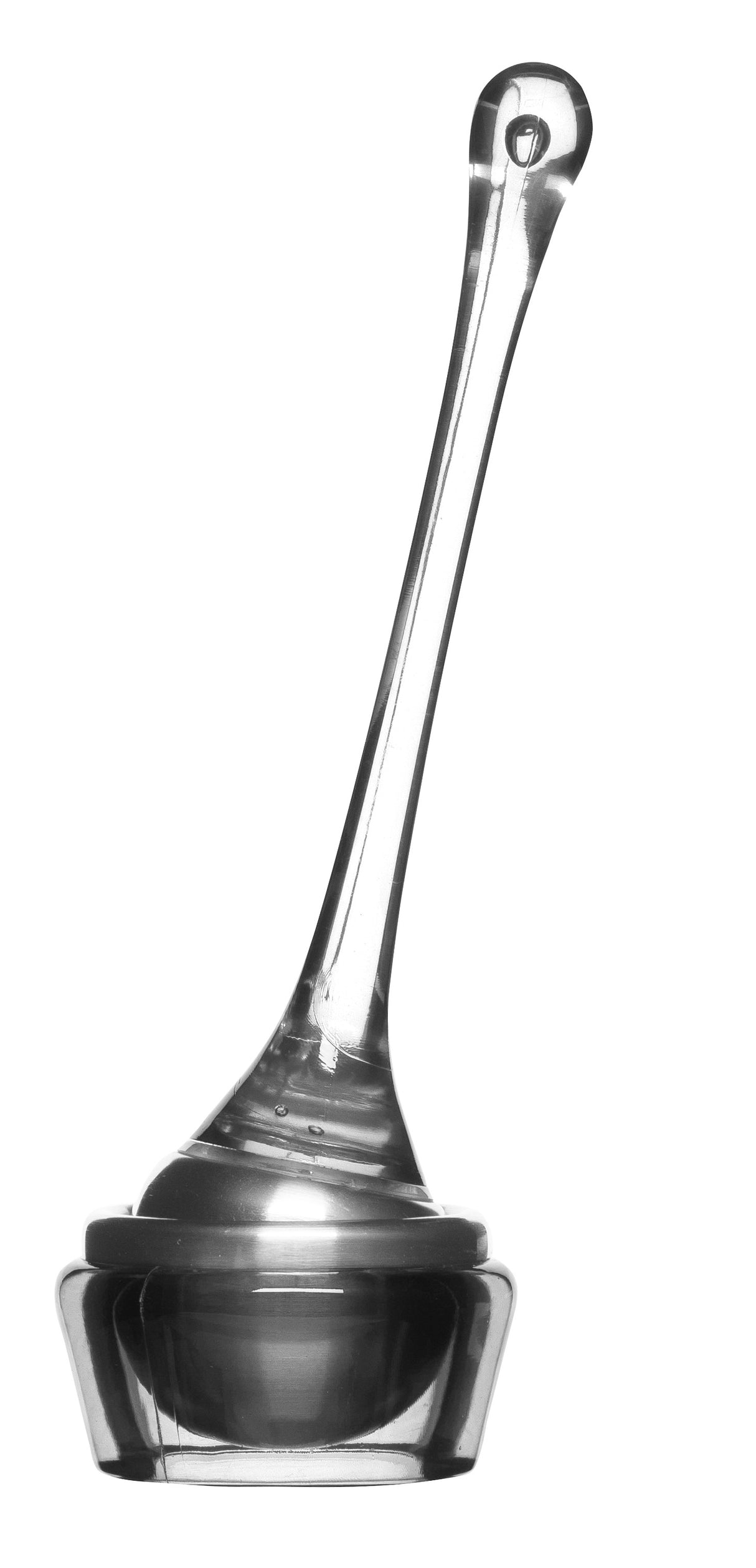 Tea tea strainer with holder  clear