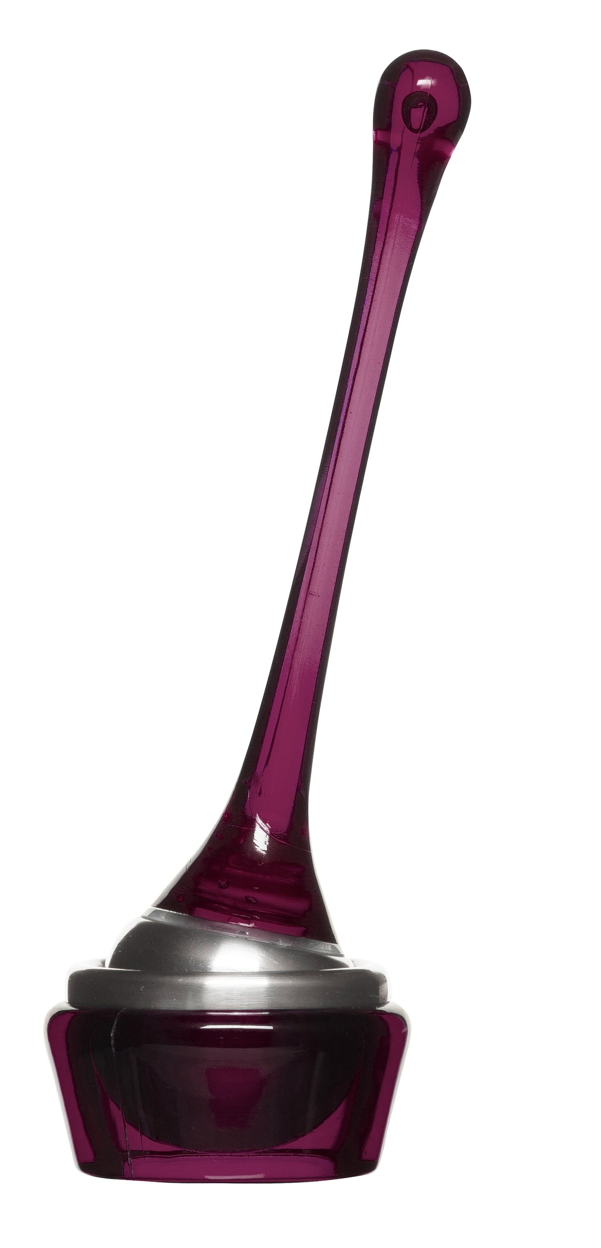 Tea tea strainer with holder  purple