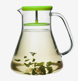 Dancing leaf with handle - green