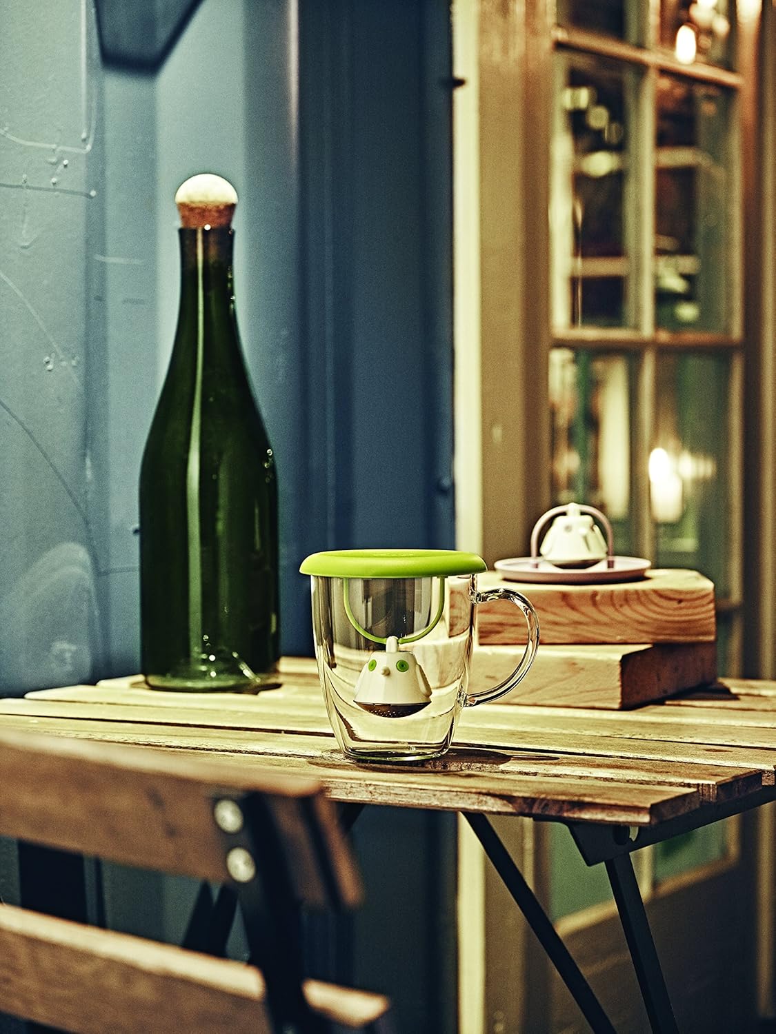 T-bird swing tea infuser black