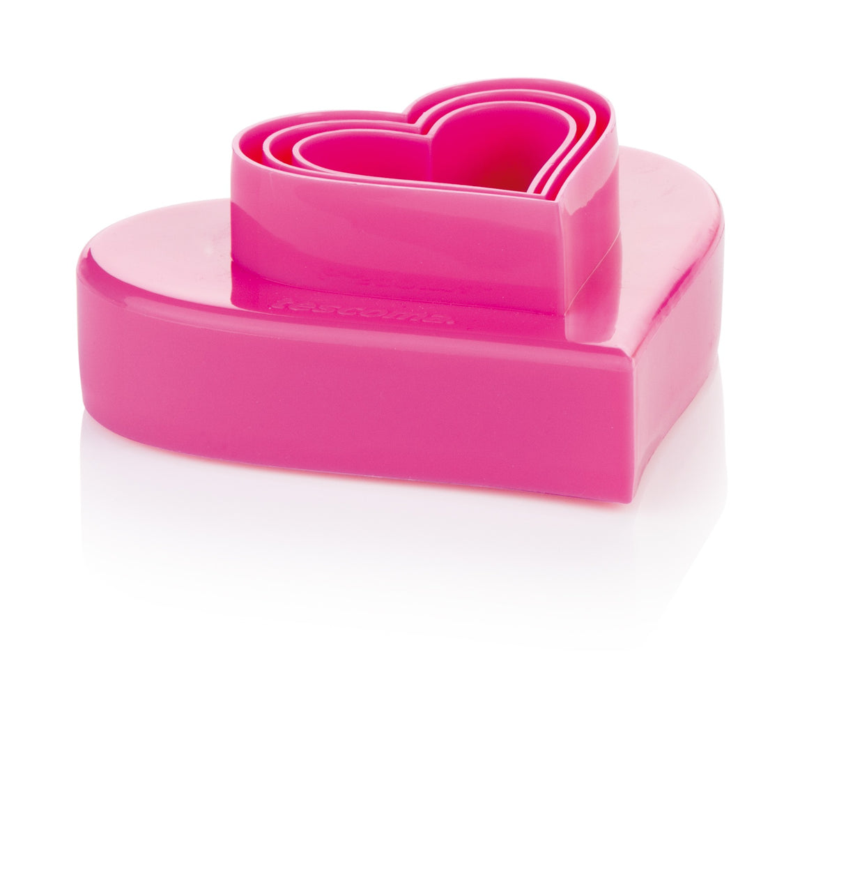 Double-Sided Cookie Cutters Hearts  6 Sizes Delicia