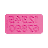 Silicon Moulds  Retro Numbers ?Delicia Deco?