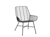 Chair Svale 67x63x77cm Black Iron