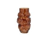 Vase Baks D17.5x30cm Brown Glass