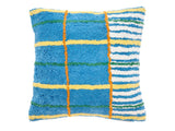 Cushion Styles 45x45cm Blue/Yellow/Offwhite/Green 100% Cotton