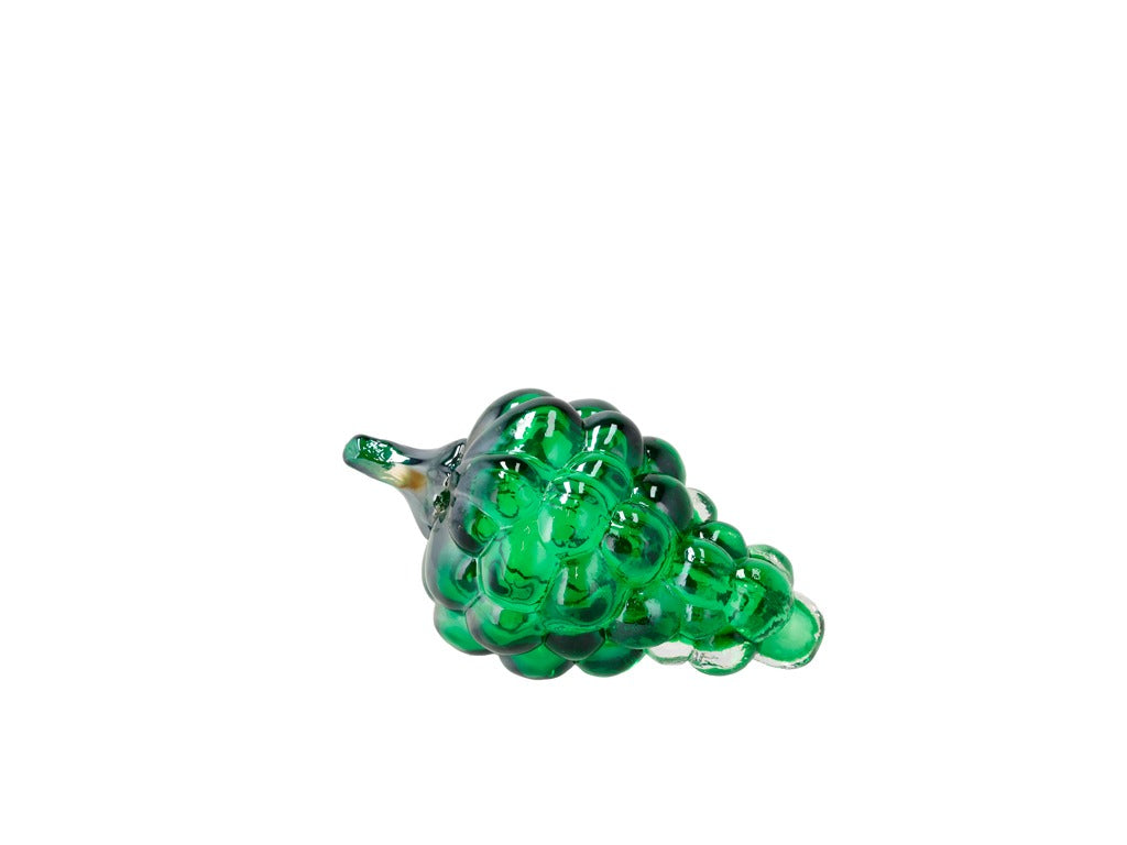 Grapes Styles 8x8x14cm Green Glass