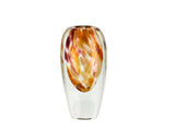 Vase Otea 10x7x21cm Rose/Light Yellow/Brown Glass