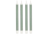 Dinner Candle Styles 29cm 4 pcs Green Stearin