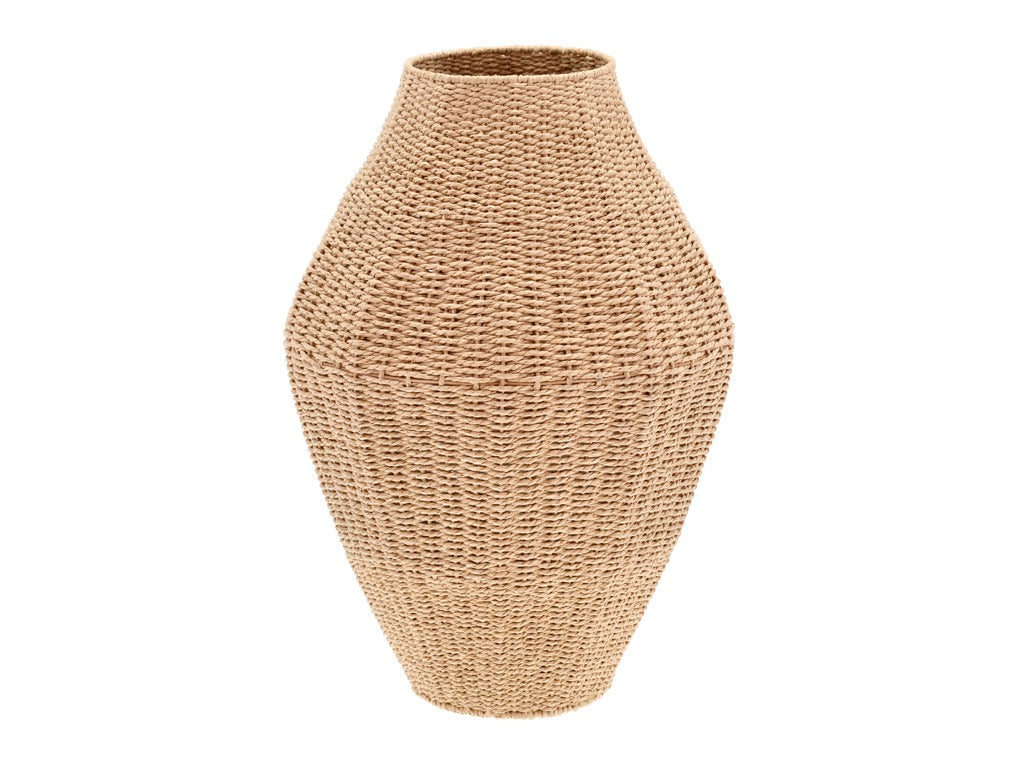 Decoration vase Varel 41 x 60 cm Nature Paper