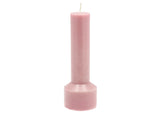 Pillar candle Styles D7 x 20 cm Rose Paraffin/Stearin