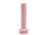 Pillar candle Styles D8 x 23 cm Rose Paraffin/Stearin