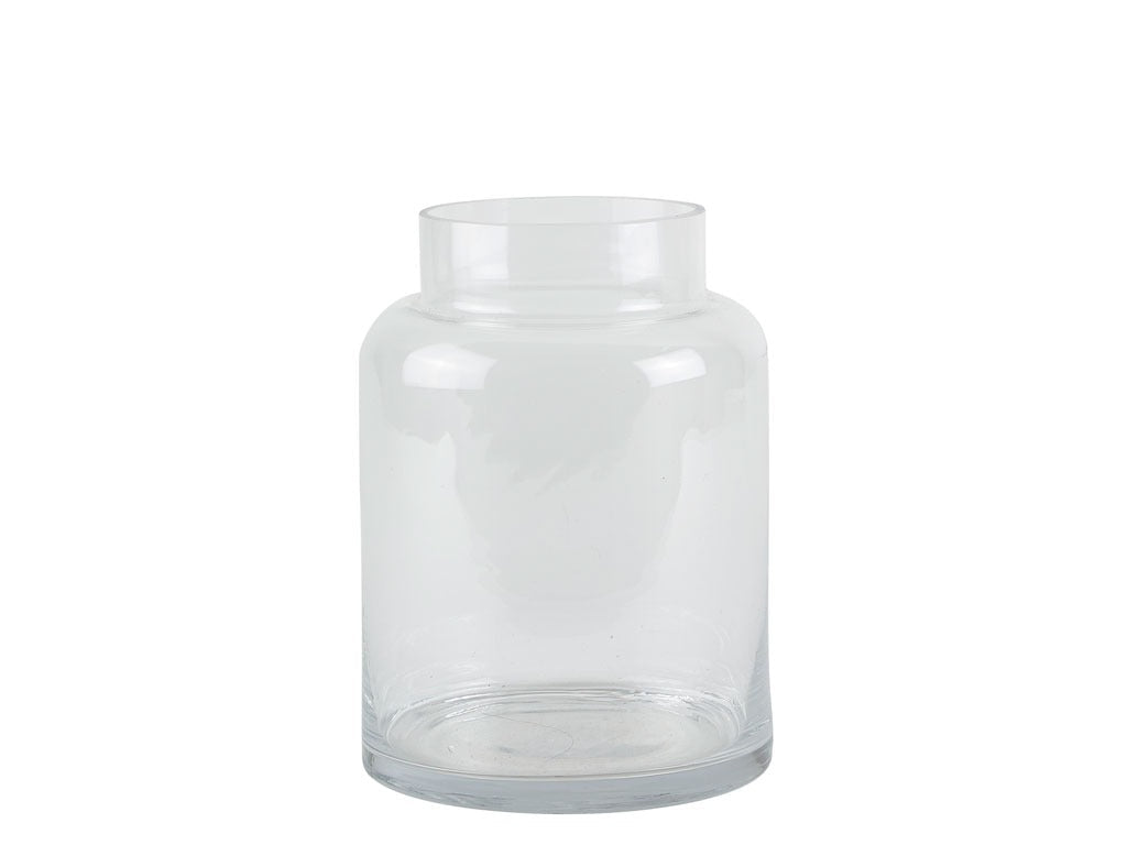 Vase Drua Glass Clear D14.5 H20