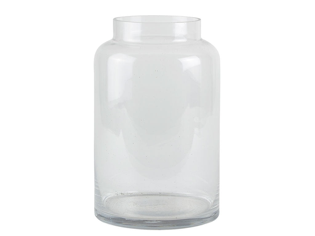 Vase Drua Glass Clear D16 H25